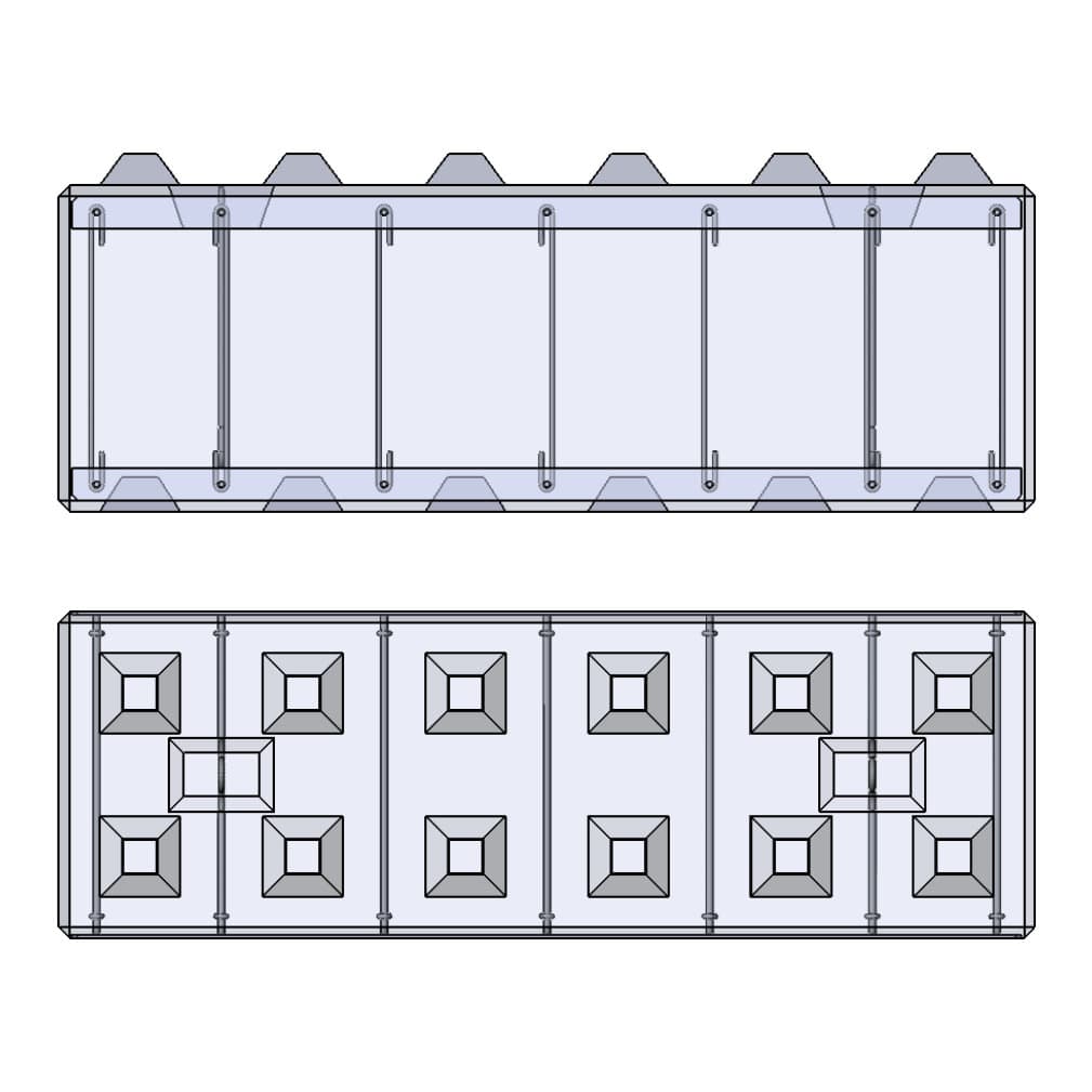 Reinforced-concrete wall block